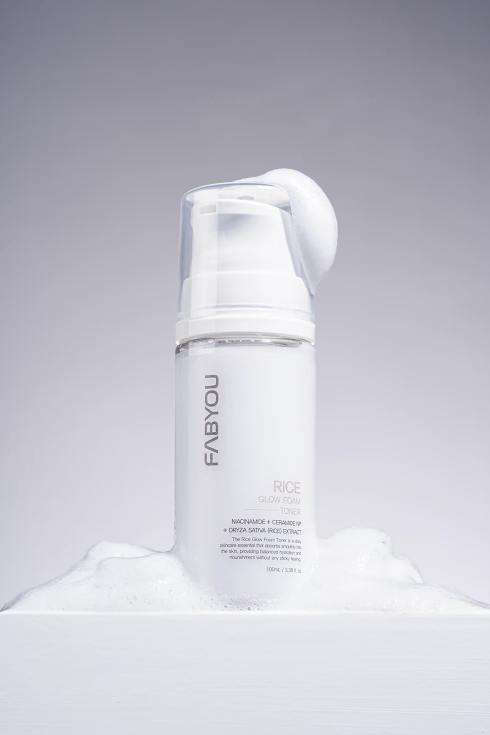 rice glow foam toner 100ml rice glow foam toner 100ml